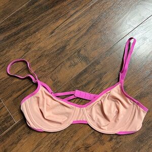 Pink & Peach No Padding Bra